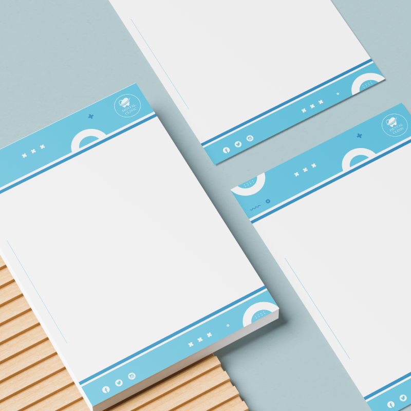 專色信紙縮圖Spot Letterhead Thumbnail